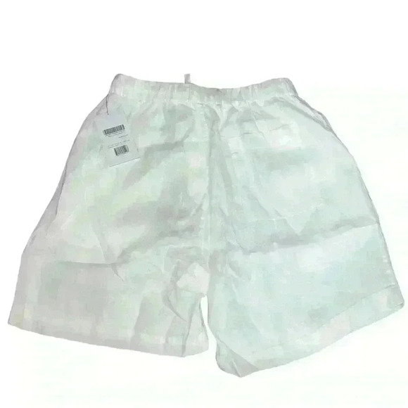 NWT Lahgo by lunya Woven Linen Shorts, Size Large*, Color White - Picture 2 of 10